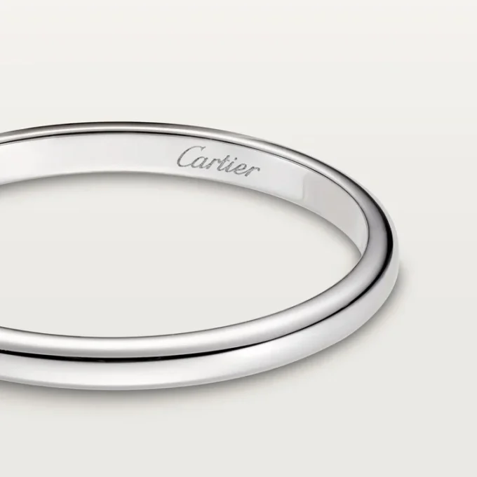 1895 Wedding Band – Platinum – Cartier 1895 Wedding Band – Platinum – Cartier