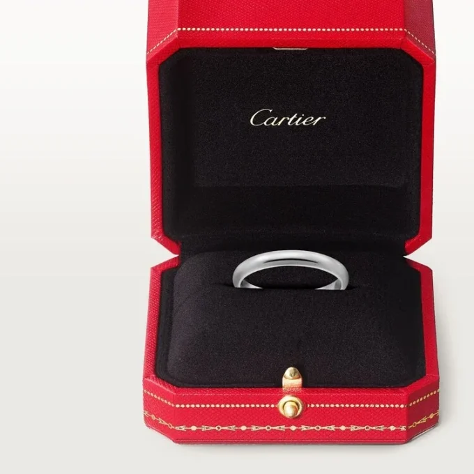 1895 Wedding Band – Platinum – Cartier 1895 Wedding Band – Platinum – Cartier