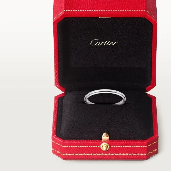 1895 Wedding Band – Platinum – Cartier 1895 Wedding Band – Platinum – Cartier