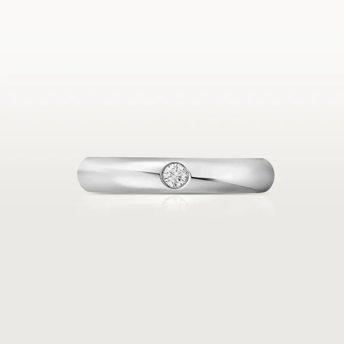 1895 Wedding Band – Platinum, Diamond – Cartier 1895 Wedding Band – Platinum, Diamond – Cartier