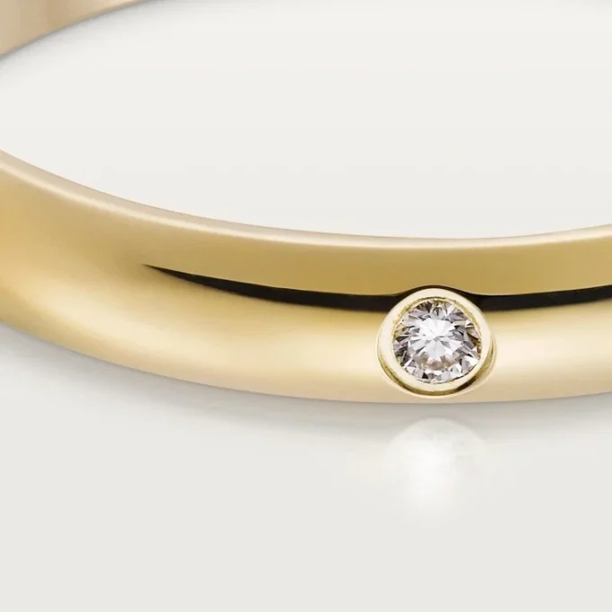1895 Wedding Band – Yellow Gold, Diamond – Cartier 1895 Wedding Band – Yellow Gold, Diamond – Cartier