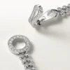 Agrafe Bracelet, Brilliant-Cut Diamonds, Paved Agrafe Bracelet, Brilliant-Cut Diamonds, Paved