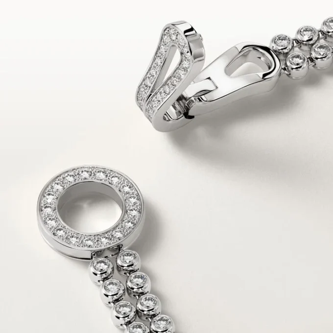 Agrafe Bracelet, Brilliant-Cut Diamonds, Paved Agrafe Bracelet, Brilliant-Cut Diamonds, Paved
