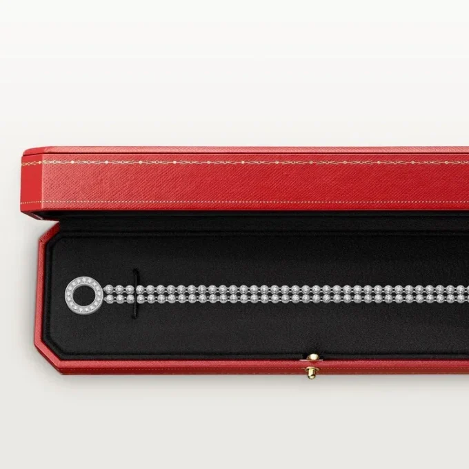Agrafe Bracelet, Brilliant-Cut Diamonds, Paved Agrafe Bracelet, Brilliant-Cut Diamonds, Paved