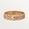 Agrafe Bracelet, Paved Agrafe Bracelet, Paved