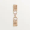 Agrafe Bracelet, Small Model, Half-Paved Agrafe Bracelet, Small Model, Half-Paved