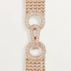 Agrafe Bracelet, Small Model, Half-Paved Agrafe Bracelet, Small Model, Half-Paved