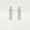 Agrafe Earrings, Brilliant-Cut Diamonds, Paved Agrafe Earrings, Brilliant-Cut Diamonds, Paved