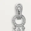 Agrafe Earrings, Brilliant-Cut Diamonds, Paved Agrafe Earrings, Brilliant-Cut Diamonds, Paved