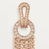 Agrafe Earrings, Half-Paved Agrafe Earrings, Half-Paved