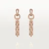 Agrafe Earrings – Pink Gold, Diamonds – Cartier Agrafe Earrings – Pink Gold, Diamonds – Cartier