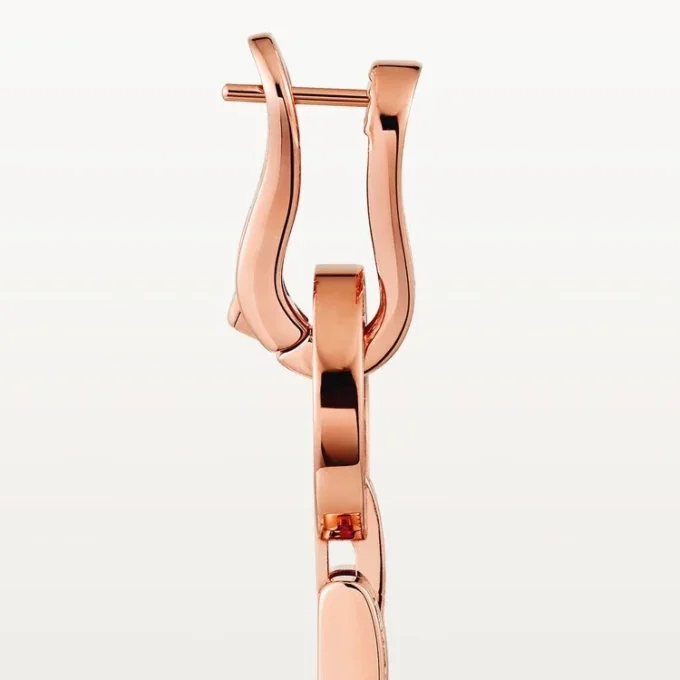 Agrafe Earrings – Pink Gold, Diamonds – Cartier Agrafe Earrings – Pink Gold, Diamonds – Cartier