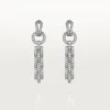 Agrafe Earrings – White Gold, Diamonds – Cartier Agrafe Earrings – White Gold, Diamonds – Cartier