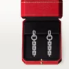 Agrafe Earrings – White Gold, Diamonds – Cartier Agrafe Earrings – White Gold, Diamonds – Cartier
