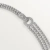 Agrafe Necklace, Brilliant-Cut Diamonds, Paved Agrafe Necklace, Brilliant-Cut Diamonds, Paved