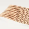 Agrafe Necklace, Medium Model, Half-Paved Agrafe Necklace, Medium Model, Half-Paved