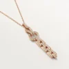 Agrafe Necklace – Pink Gold, Diamonds – Cartier Agrafe Necklace – Pink Gold, Diamonds – Cartier