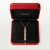 Agrafe Necklace – Pink Gold, Diamonds – Cartier Agrafe Necklace – Pink Gold, Diamonds – Cartier