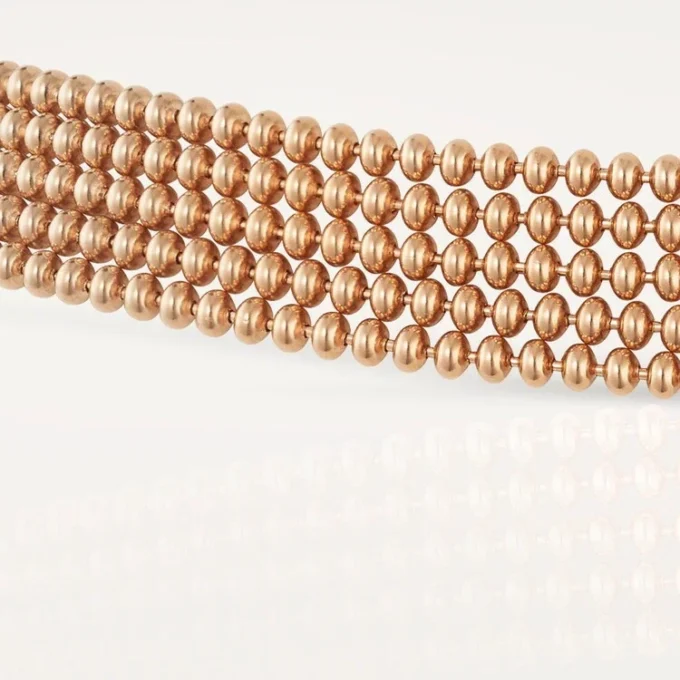 Agrafe Necklace, Small Model, Half-Paved Agrafe Necklace, Small Model, Half-Paved