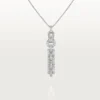 Agrafe Necklace – White Gold, Diamonds – Cartier Agrafe Necklace – White Gold, Diamonds – Cartier