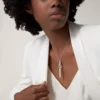 Agrafe Necklace – White Gold, Diamonds – Cartier Agrafe Necklace – White Gold, Diamonds – Cartier