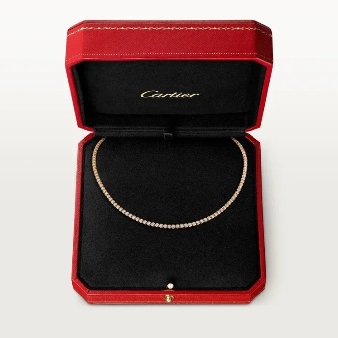 C De Cartier Essential Lines Necklace, Brilliant-Cut Diamonds C De Cartier Essential Lines Necklace, Brilliant-Cut Diamonds
