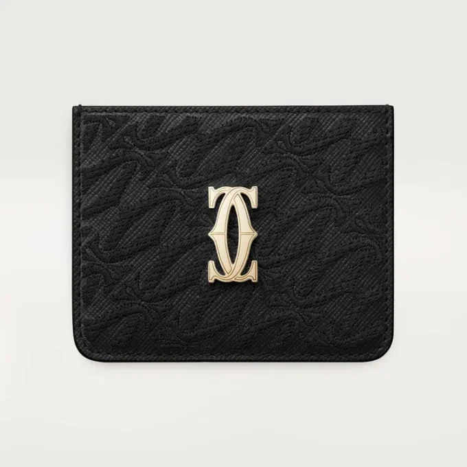 Card Holder, C De Cartier Card Holder, C De Cartier