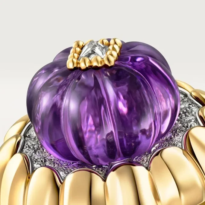 Cartier Libre Tuttitutti Ring, Amethyst, Diamonds