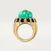 Cartier Libre Tuttitutti Ring, Chrysoprase, Diamonds