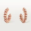 Clash De Cartier Earrings Diamonds – Rose Gold, Diamonds – Cartier Clash De Cartier Earrings Diamonds – Rose Gold, Diamonds – Cartier