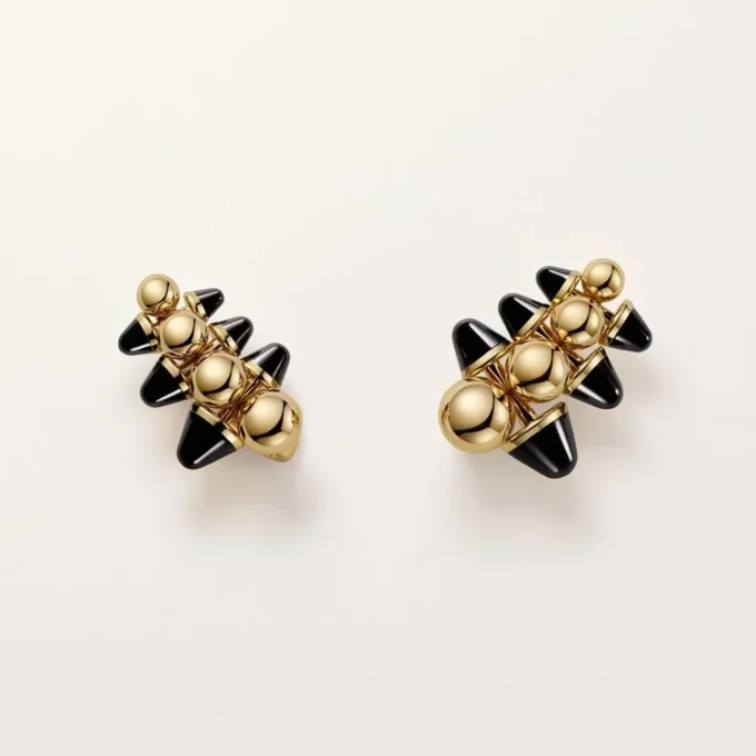 Clash De Cartier Earrings, Extra-Large Model, Onyx, Multiwear Clash De Cartier Earrings, Extra-Large Model, Onyx, Multiwear