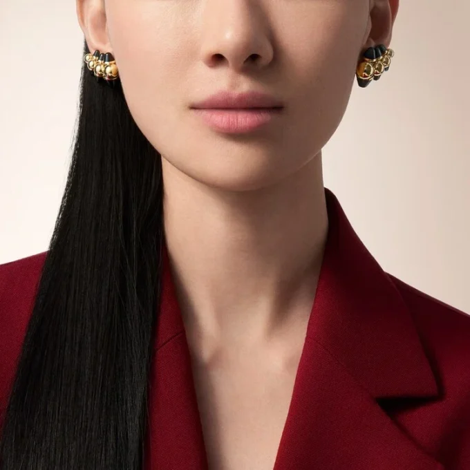 Clash De Cartier Earrings, Extra-Large Model, Onyx, Multiwear Clash De Cartier Earrings, Extra-Large Model, Onyx, Multiwear