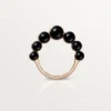 Clash De Cartier Ring, Onyx, Extra-Large Model, Diamonds