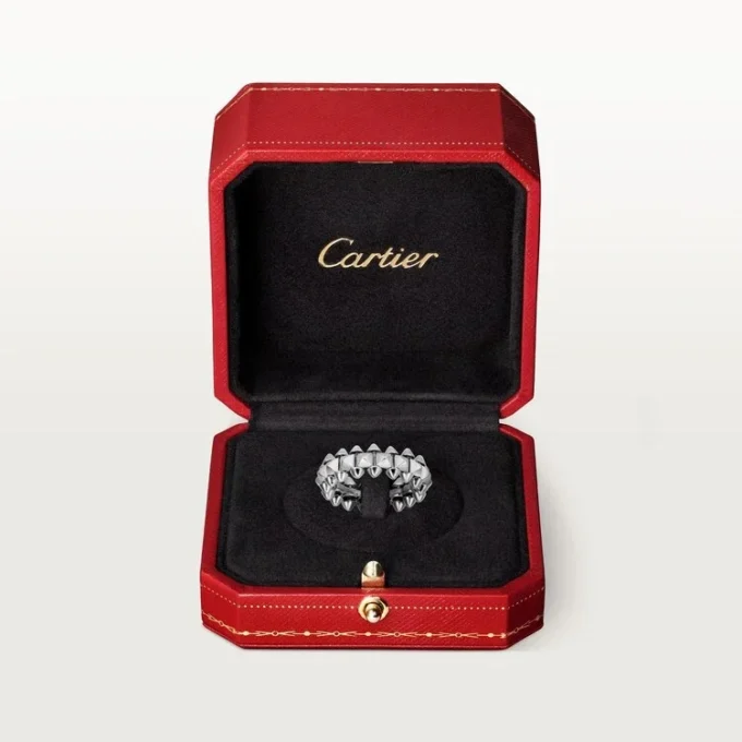 Clash De Cartier Ring – White Gold, Medium Model | Cartier Us
