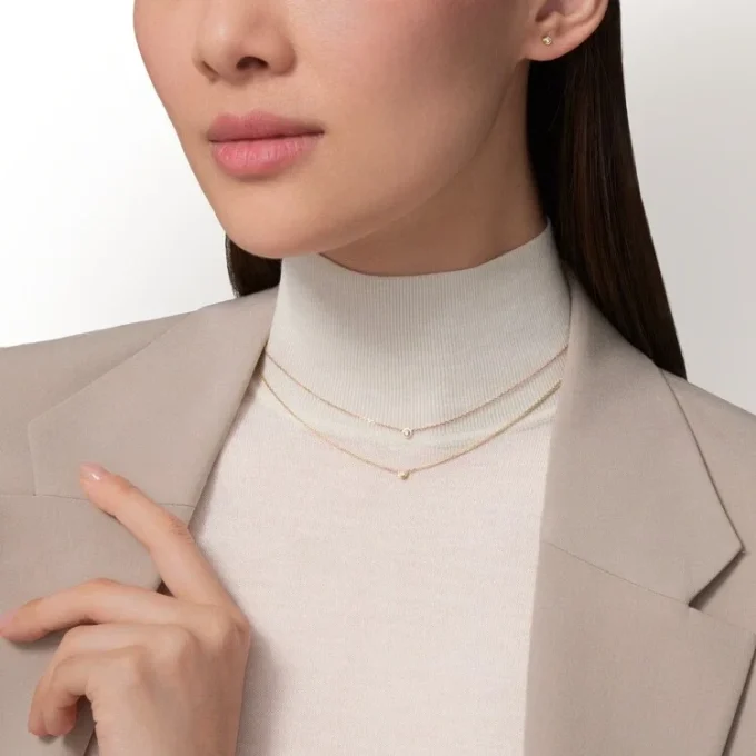 Diamants Legers Necklace Xs – Yellow Gold, Diamond – Cartier