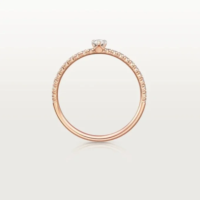 Etincelle De Cartier Ring – Pink Gold, Diamonds – Cartier Etincelle De Cartier Ring – Pink Gold, Diamonds – Cartier
