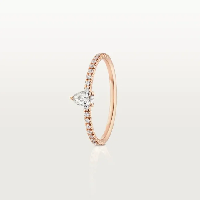 Etincelle De Cartier Ring – Pink Gold, Diamonds – Cartier Etincelle De Cartier Ring – Pink Gold, Diamonds – Cartier