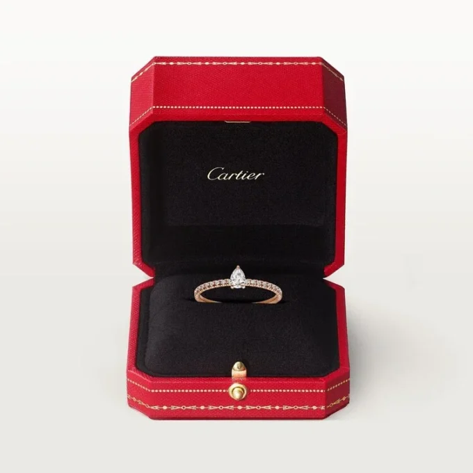 Etincelle De Cartier Ring – Pink Gold, Diamonds – Cartier Etincelle De Cartier Ring – Pink Gold, Diamonds – Cartier