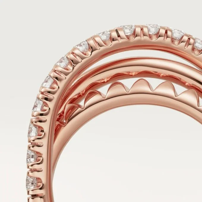 Etincelle De Cartier Ring – Rose Gold, Diamonds – Cartier