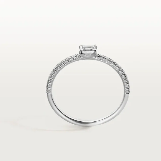 Etincelle De Cartier Ring – White Gold, Diamonds – Cartier Etincelle De Cartier Ring – White Gold, Diamonds – Cartier