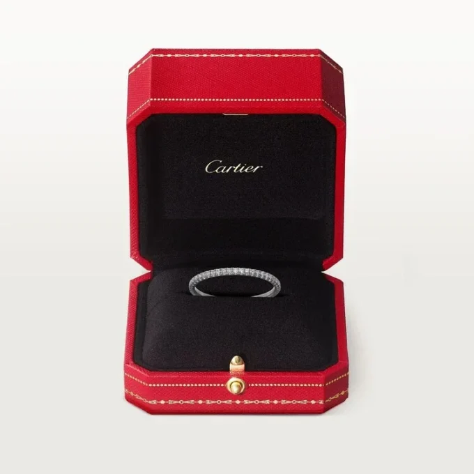 Etincelle De Cartier Wedding Band – White Gold, Diamonds – Cartier