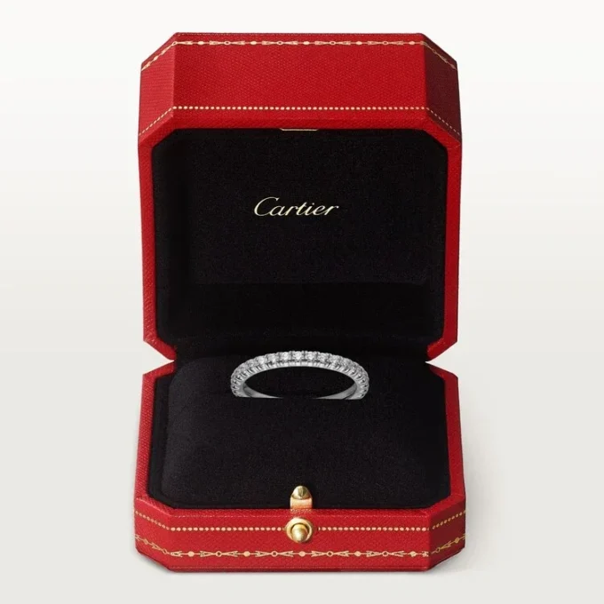Etincelle De Cartier Wedding Band – White Gold, Diamonds – Cartier