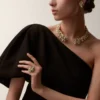 Grain De Cafe Earrings, Semi-Paved