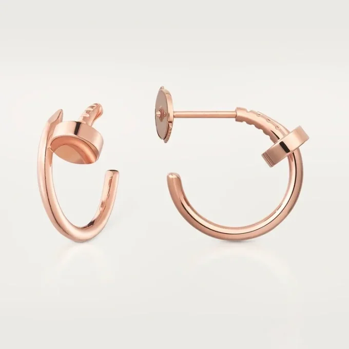 Juste Un Clou Earrings – Rose Gold – Cartier