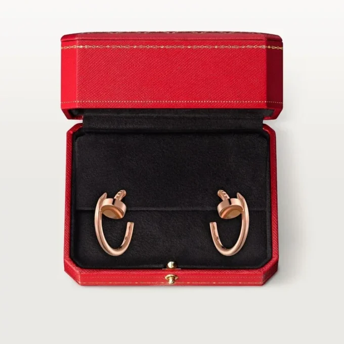Juste Un Clou Earrings – Rose Gold – Cartier