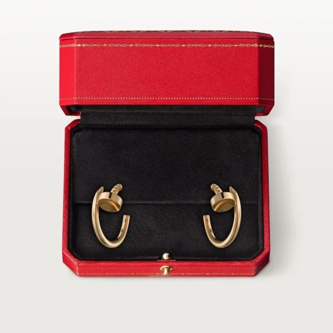 Juste Un Clou Hoop Earrings, Yellow Gold | Cartier Us