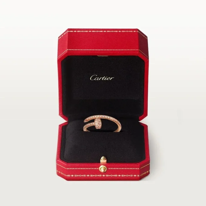 Juste Un Clou Ring – Rose Gold, Diamonds – Cartier