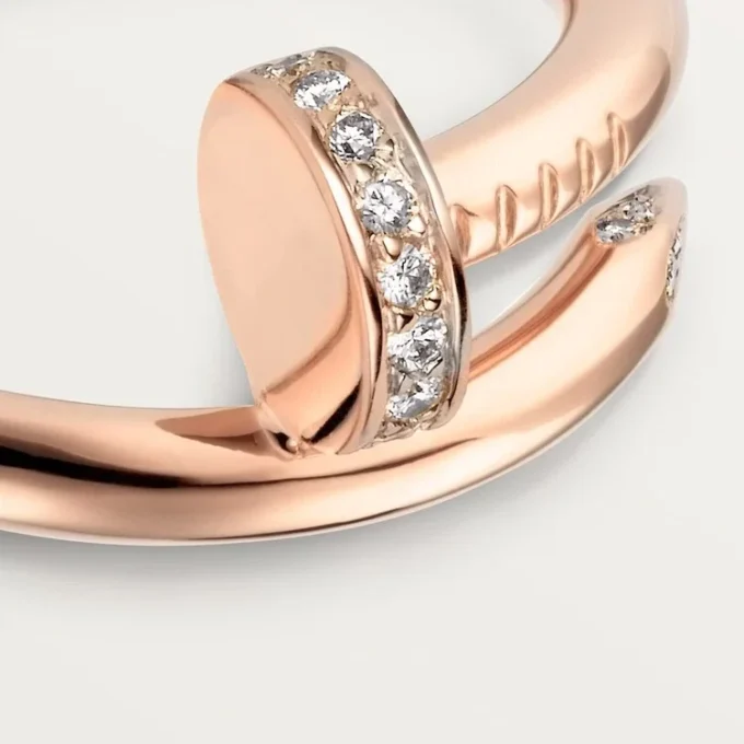 Juste Un Clou Ring – Rose Gold, Diamonds – Cartier