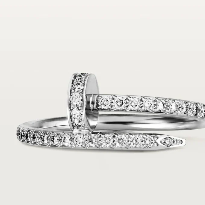 Juste Un Clou Ring – White Gold, Diamonds – Cartier