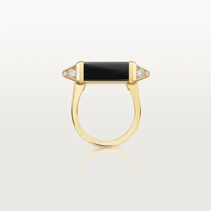 Les Berlingots De Cartier Ring, Semi-Paved